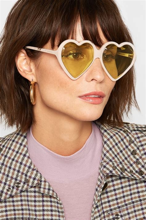 gucci heart shaped sunglasses|gucci heart shaped glasses.